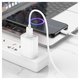 USB кабель Hoco X88, USB тип-A, micro-USB тип-B, 100 см, 2,4 А, белый, #6931474783332 Превью 1