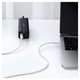 USB кабель Baseus Dynamic Series, 2xUSB тип-C, 100 см, 100 Вт, білий, #CALD000202 Прев'ю 1
