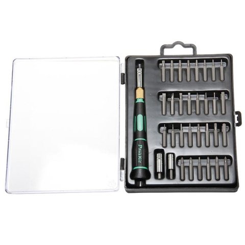 Викрутка з набором біт Pro'sKit SD-9803 Прев'ю 2