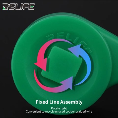 Стрічка для випаювання RELIFE RL-3520, Ш. 3,5 мм, (Д) 2 м Прев'ю 4