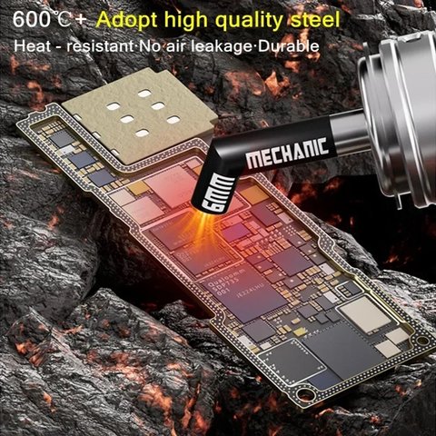 Насадка термофена Mechanic 861 Diagonal, изогнутая, 5in1, 5mm/6mm/8mm/10mm/12mm Превью 2