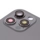 Housing Back Cover compatible with iPhone 12 Pro, (gray, with camera lens, small hole, graphite) Preview 1
