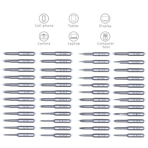 Screwdriver Bits Kit 48-in-1 Jakemy JM-8169 Preview 1