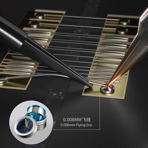 Mounting Tweezers Mechanic KS-11, (straight, antistatic, 160 mm) Preview 3