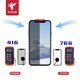 LCD compatible with iPhone 11, (black, with frame, FLYCDI, with protective screen for display) Preview 2