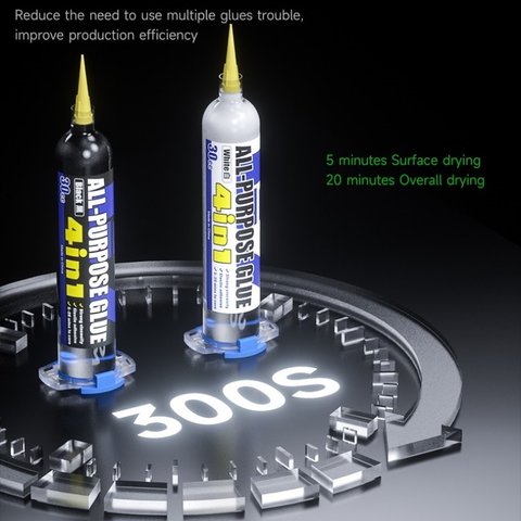 Glue Mechanic G7, (polyurethane, black, quick drying, for gluing back covers, for display frames, 30 ml) Preview 4