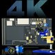 Camera-Eyepiece Mechanic MOS-4K, (for microscope) Preview 2