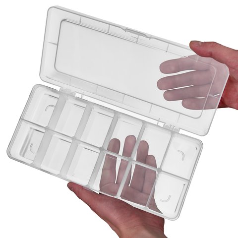 Caja para almacenamiento de las piezas pequeñas Pro'sKit 203-132F (O.D.:260x115x43.5 mm) Vista previa  2