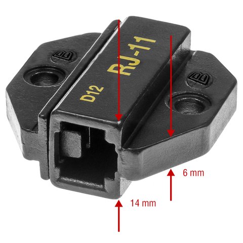 Матрица для кримпера Pro'sKit 1PK-3003D12 Превью 2