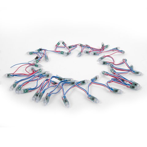 Світлодіодний піксель RGB (50 шт., WS2811, DC 12 В, 12 мм, IP68) Прев'ю 2