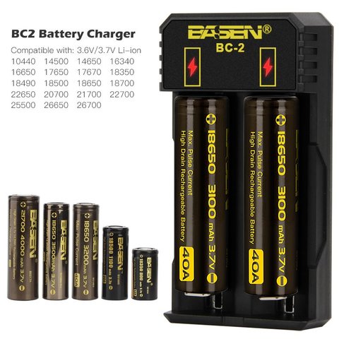 Зарядное устройство Basen BC-2, для Li-ion аккумуляторов, вход 5В 1A Превью 3