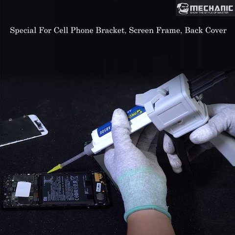 Клей Mechanic AB500, прозрачный, 50 мл Превью 1