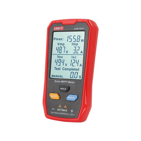 Цифровой тестер мощности фотоэлектрических модулей UNI-T UT673PV Превью 1