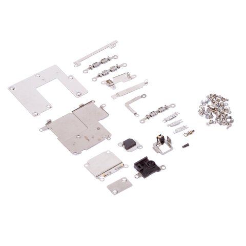 Винт для iPhone 11 Pro, полный комплект, с фиксирующе-зажимными пластинами Превью 1