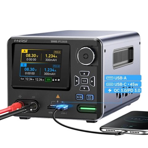 Лабораторынй блок питания FNIRSI IPS3608 Превью 3