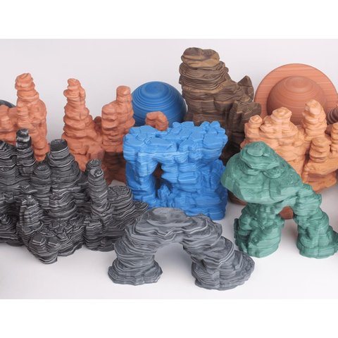 Філамент для 3D-принтера eSUN PLA-Rock Limestone, 1 кг Прев'ю 4